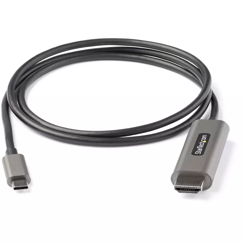 StarTech.com 3ft (1m) USB C to HDMI kaabel 4K 60Hz w/ HDR10 - Ultra HD USB USB-C to 4K HDMI 2.0b Video adapterkaabel - USB-C to HDMI HDR Monitor/Ekraani muundur - DP 1.4 Alt Mode HBR3