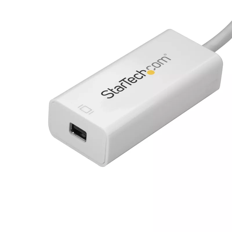 StarTech.com USB-C–Mini DisplayPort adapter – 4K 60 Hz – valge – USB 3.1 USB-C–Mini DP adapter – täiendatud versioon on CDP2MDPEC