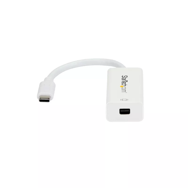 StarTech.com USB-C–Mini DisplayPort adapter – 4K 60 Hz – valge – USB 3.1 USB-C–Mini DP adapter – täiendatud versioon on CDP2MDPEC
