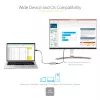 StarTech.com USB-C–Mini DisplayPort adapter – 4K 60 Hz USB-C–mDP adapterdongel – USB USB-C–Mini DP monitor – videomuundur – töötab Thunderbolt 3-ga – 12-tolline (30 cm) kinnitatud kaabel – CDP2MDP täiustatud versioon