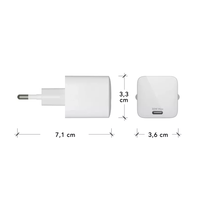 dbramante1928 re-charge Pro - ELi seinlaadija - USB-C 30W - W