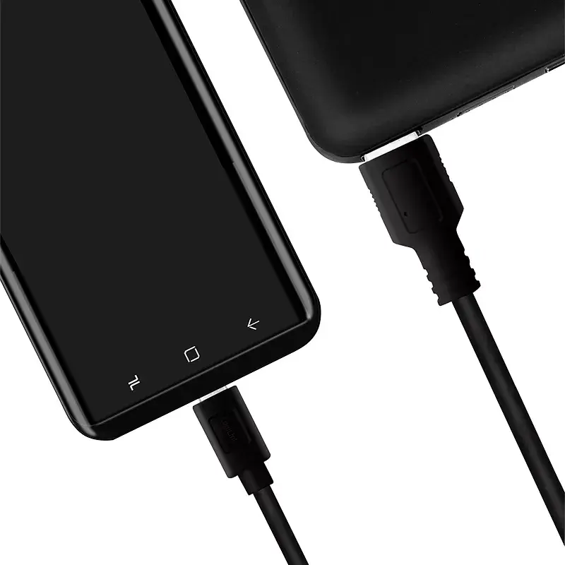 USB-kaabel LogiLink CU0166 USB 3.2 Gen 1 0,15 m USB A USB C Must
