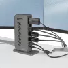 StarTech.com USB-C USB-A dokk – hübriidne universaalne USB 3.0 dokkimisjaam USB-C või USB-A sülearvutile – kahe monitori 4K 60Hz HDMI/DisplayPort – 6x USB-A, GbE – USB 3.1 Gen 1 – Windows/Mac