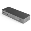 StarTech.com universaalne sülearvuti dokkimisjaam, hübriidne USB-C ja USB-A dokk, kahe 4K DP ja HDMI, 100W PD, Mac / Windows / Chrome OS, 4x USB 5Gbps jaotur, GbE