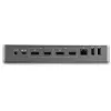 StarTech.com universaalne sülearvuti dokkimisjaam, hübriidne USB-C ja USB-A dokk, kahe 4K DP ja HDMI, 100W PD, Mac / Windows / Chrome OS, 4x USB 5Gbps jaotur, GbE