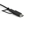 StarTech.com universaalne sülearvuti dokkimisjaam, hübriidne USB-C ja USB-A dokk, kahe 4K DP ja HDMI, 100W PD, Mac / Windows / Chrome OS, 4x USB 5Gbps jaotur, GbE