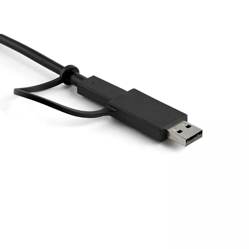 StarTech.com universaalne sülearvuti dokkimisjaam, hübriidne USB-C ja USB-A dokk, kahe 4K DP ja HDMI, 100W PD, Mac / Windows / Chrome OS, 4x USB 5Gbps jaotur, GbE