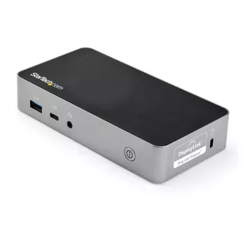 StarTech.com USB-C dokk – kahe monitoriga 1080p HDMI sülearvuti dokkimisjaam – 65 W toiteedastus – 1x USB-C, 3x USB-A, Ethernet – kahe videoekraaniga USB 3.1 Gen 1 USB-C dokk – Mac ja Windows