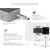 StarTech.com USB C dokk - 4K 60Hz nelja monitori DisplayPort ja HDMI - universaalne USB-C dokkimisjaam 100W toiteedastusega - USB jaotur 1x USB USB-C ja 3x USB-A, Ethernet, heli