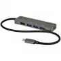 StarTech.com USB-C multiliidese adapter - USB-C HDMI 2.0b 4K 60Hz (HDR10), 100W Power Delivery läbipääs, 4-pordiline USB 3.0 jaotur - USB-C tüüpi minidokk - 12-tolline (30 cm) pikk ühendatud kaabel