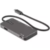 StarTech.com USB C mitmepordialadapter – USB-C 4K HDMI-le, 100 W toiteedastuse läbipääs, SD/microSD pesa, 3-pordiline USB 3.0 jaotur – USB USB-C minidokk – 12-tolline (30 cm) pikk ühendatud kaabel