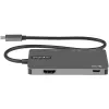 StarTech.com USB C mitmepordialadapter – USB-C 4K HDMI-le, 100 W toiteedastuse läbipääs, SD/microSD pesa, 3-pordiline USB 3.0 jaotur – USB USB-C minidokk – 12-tolline (30 cm) pikk ühendatud kaabel