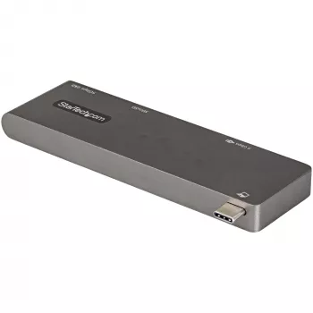 StarTech.com USB-C multiliidese adapter MacBook Pro/Air jaoks – USB USB-C 4K HDMI-le, 100 W toiteedastuse läbipääs, SD/microSD pesa, 2-pordiline USB 3.0 jaotur – kaasaskantav USB-C minidokk
