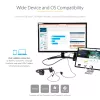 StarTech.com USB C Multiport Adapter - USB-C to 4K 60Hz HDMI 2.0, 100W Power Delivery läbiva laadimine, 3-pordiline USB 3.0 jaotur, heli - USB-C minidokk - kaasaskantav USB USB-C reisidokk