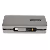 StarTech.com USB-C mitmepordiadapter - 4K 60Hz HDMI/DP - 3-pordiline USB-jaotur - 100W toiteedastus - GbE - reisimini dokkimisjaam laadimisega - 30 cm ümberkeeratav kaabel