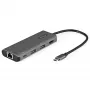 StarTech.com USB C multiliideseadme adapter - 10Gbps USB USB-C minidokk 4K 30Hz HDMI-ga - 100W toiteedastuse läbipääs - 3-pordiline USB-jaotur, GbE - USB 3.1/3.2 Gen 2 sülearvuti dokk - 10 inch kaabel
