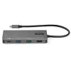 StarTech.com USB C multiliideseadme adapter - 10Gbps USB USB-C minidokk 4K 30Hz HDMI-ga - 100W toiteedastuse läbipääs - 3-pordiline USB-jaotur, GbE - USB 3.1/3.2 Gen 2 sülearvuti dokk - 10 inch kaabel