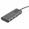 StarTech.com USB C Multiport Adapter – USB-C HDMI-le või Mini DisplayPort 4K 60 Hz, 100 W toiteedastuse läbipääs, 4-pordiline 10 Gbps USB-jaotur – USB USB-C mini dokk – 12-tollise kinnitatud kaabliga