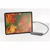 StarTech.com USB C Multiport Adapter – USB-C HDMI-le või Mini DisplayPort 4K 60 Hz, 100 W toiteedastuse läbipääs, 4-pordiline 10 Gbps USB-jaotur – USB USB-C mini dokk – 12-tollise kinnitatud kaabliga