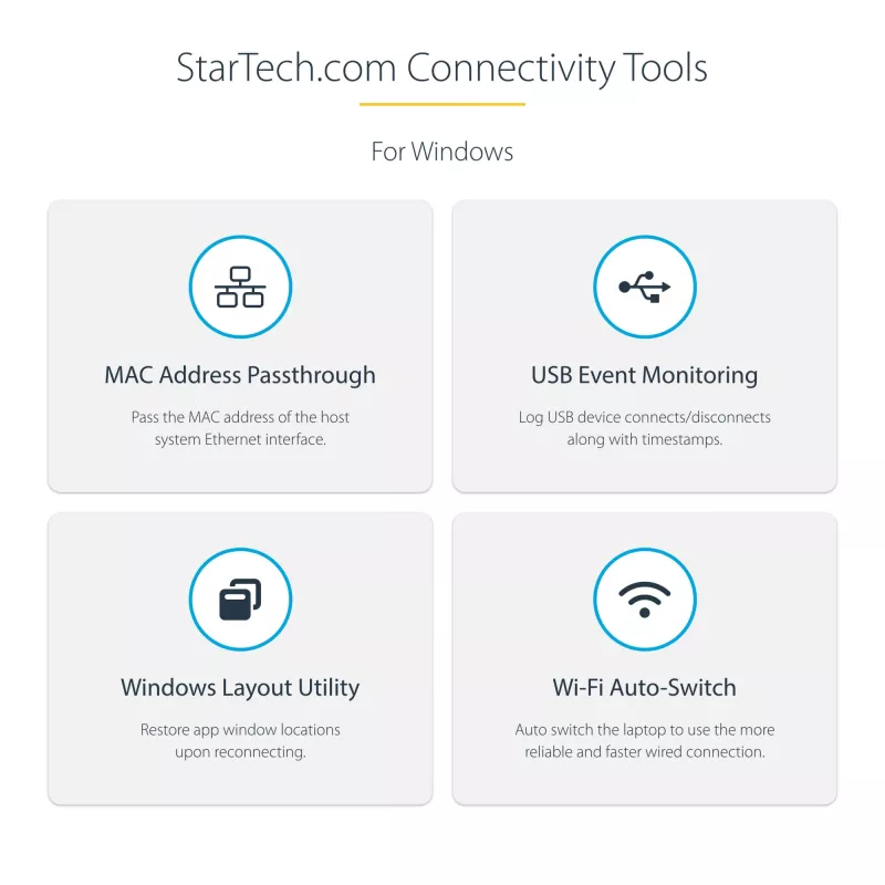 StarTech.com USB-C mitmeportne adapter - HDMI/VGA - 4K 60Hz - 3-pordine USB-jaotur - 100 W toiteedastus - GbE - reisi-minidokkijaam koos laadimisega - 1 jalga/30 cm mähitav kaabel