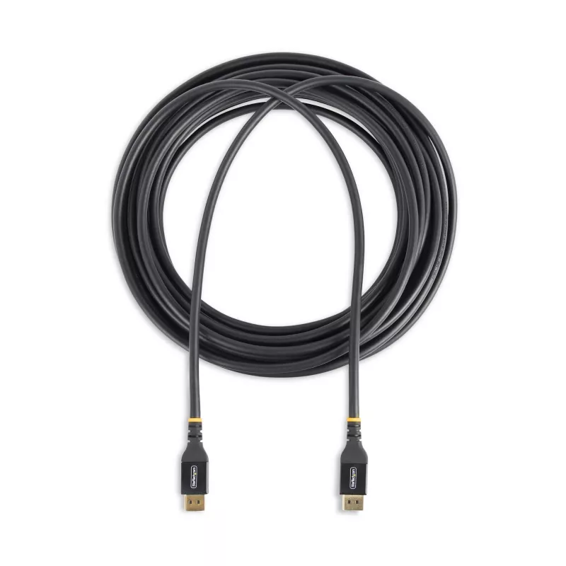 StarTech.com 10m (33ft) Aktiivne DisplayPort 1.4 kaabel, DP8K DisplayPort kaabel koos HBR3, HDR10, MST, DSC 1.2, HDCP 2.2, 8K 60Hz, 4K 120Hz - DP 1.4 kaabel M/M