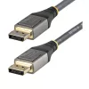 StarTech.com 6ft (2m) VESA Certified DisplayPort 1.4 kaabel - 8K 60Hz HDR10 - Ultra HD 4K 120Hz Video - DP 1.4 kaabel / Cord - For Monitors/Displays - DisplayPort to DisplayPort kaabel - M/M