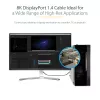 StarTech.com 5m VESA sertifitseeritud DisplayPort 1.4 kaabel - 8K 60Hz HDR10 - Ultra HD 4K 120Hz Video - DP 1.4 kaabel / juhe - monitoridele/ekraanidele - DisplayPort-DisplayPort kaabel - M/M