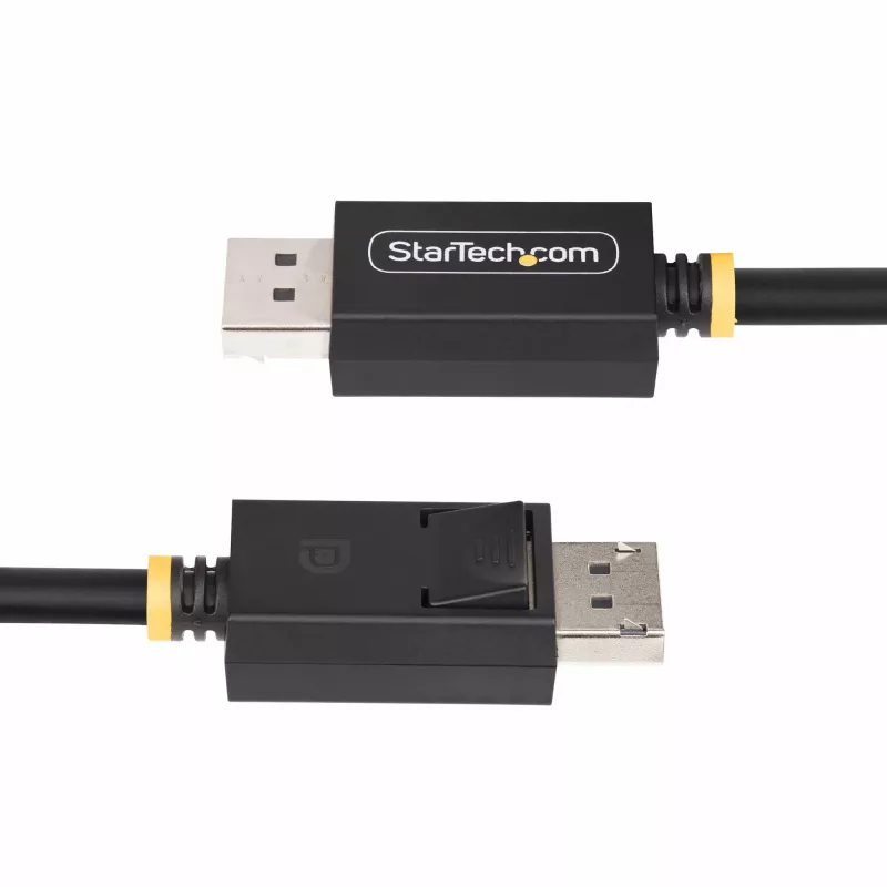 StarTech.com 1m DisplayPort 2.1 kaabel, VESA sertifitseeritud DP40 DisplayPort kaabel UHBR10/HDR/HDCP 2.2-ga, 8K 60Hz/4K 144Hz DSC 1.2a-ga, 40Gbps, DP 2.1 kaabel, UHD monitori juhe, M/M