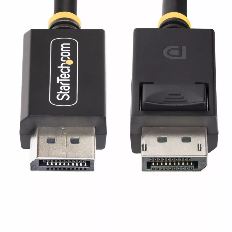 StarTech.com 2m DisplayPort 2.1 kaabel, VESA sertifitseeritud DP40 DisplayPort kaabel UHBR10/HDR/HDCP 2.2, 8K 60Hz/4K 144Hz DSC 1.2a, 40Gbps, DP 2.1 kaabel, UHD monitori juhe, M/M