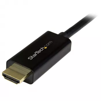 StarTech.com 6 jalga (2 m) DisplayPort–HDMI-kaabel – 4K 30 Hz – DisplayPort–HDMI-adapterkaabel – DP 1.2–HDMI-kuvarikaabli muundur – lukustuv DP-pistik – passiivne DP–HDMI-juhe