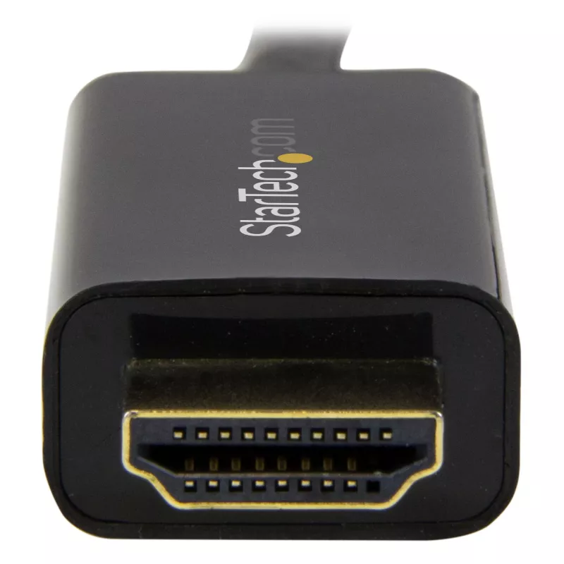 StarTech.com 6 jalga (2 m) DisplayPort–HDMI-kaabel – 4K 30 Hz – DisplayPort–HDMI-adapterkaabel – DP 1.2–HDMI-kuvarikaabli muundur – lukustuv DP-pistik – passiivne DP–HDMI-juhe