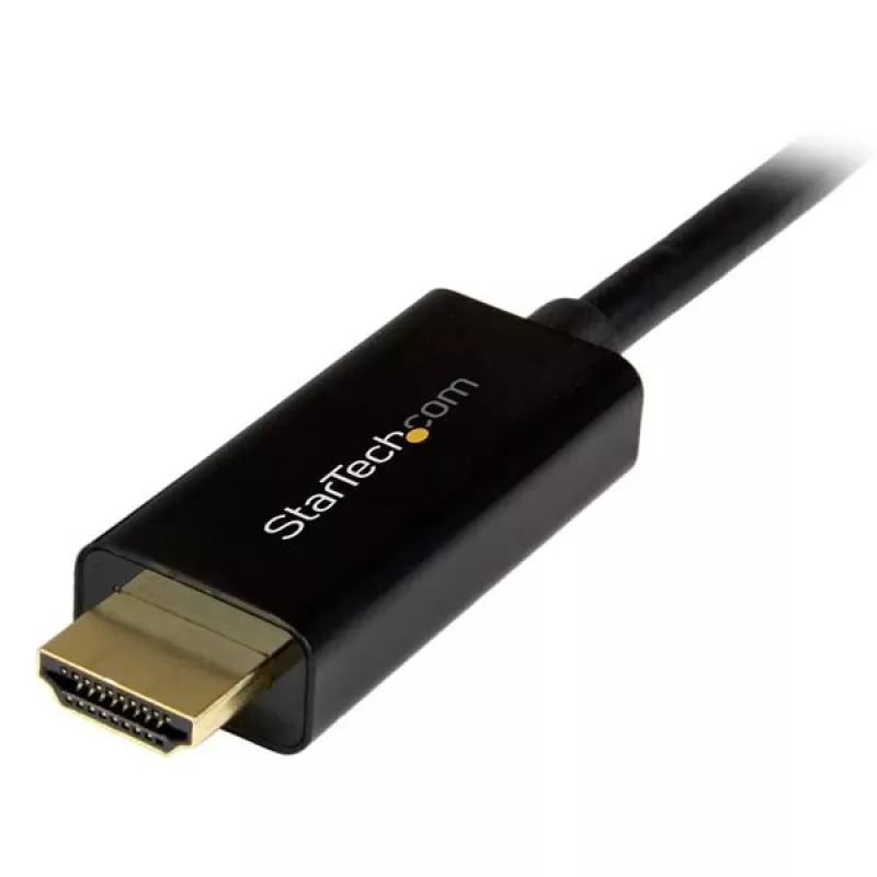 StarTech.com 3m DisplayPort-HDMI-kaabel - 4K 30Hz - DisplayPort-HDMI-adapterkaabel - DP 1.2 - HDMI-monitorikaabli konverter - lukustuv DP-pistik - passiivne DP-HDMI-juhe