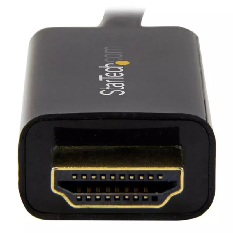 StarTech.com 3m DisplayPort-HDMI-kaabel - 4K 30Hz - DisplayPort-HDMI-adapterkaabel - DP 1.2 - HDMI-monitorikaabli konverter - lukustuv DP-pistik - passiivne DP-HDMI-juhe