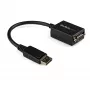 StarTech.com DisplayPort VGA-adapter – aktiivne DP-VGA-muundur – 1080p video – DisplayPort-sertifitseeritud – DP/DP++ allikas VGA-kuvarile kaabeladapteri pistik – lukustuva DP-pistikuga