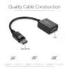 StarTech.com DisplayPort VGA-adapter – aktiivne DP-VGA-muundur – 1080p video – DisplayPort-sertifitseeritud – DP/DP++ allikas VGA-kuvarile kaabeladapteri pistik – lukustuva DP-pistikuga
