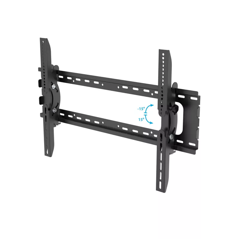 StarTech.com lameekraaniga teleri seinakinnitus - kallutatav, 81,3 cm (32 tolli), 190,5 cm (75 tolli), 75 x 75 mm, 600 x 400 mm, -15 - 15°, Must