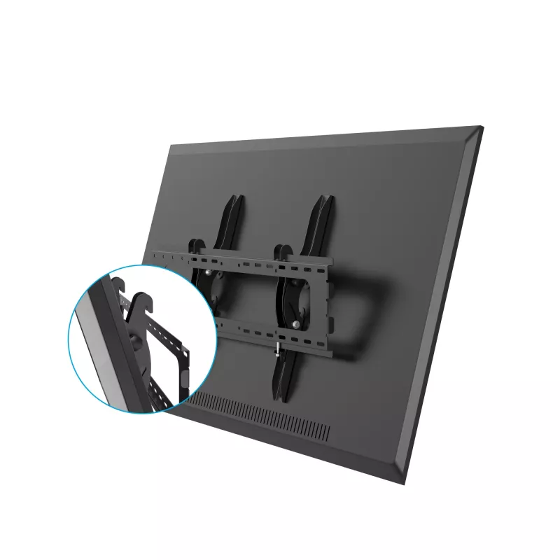 StarTech.com lameekraaniga teleri seinakinnitus - kallutatav, 81,3 cm (32 tolli), 190,5 cm (75 tolli), 75 x 75 mm, 600 x 400 mm, -15 - 15°, Must