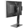 StarTech.com vabalt seisev ühe monitori kinnitus – kõrgusreguleeritav monitorialus – VESA-kinnitusega kuvaritele kuni 32 tolli (15 naela / 7 kg) – ergonoomiline monitorialus lauale – kallutatav/pööratav/keeratav