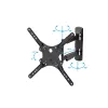 StarTech.com Full Motion TV seinakinnitus - 32-55 tolli (77 naela/35 kg) VESA-ekraanid - madala profiiliga universaalne lameekraani TV seinakinnitus - vastupidav reguleeritav kallutus-/pööramisnurgaga liigendhoob