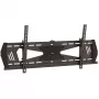 StarTech.com Madalprofiilne teleri seinakinnitus – kallutatav, 190,5 cm (75 tolli), 300 x 200 mm, 800 x 400 mm, -5 – 10°, teras, must