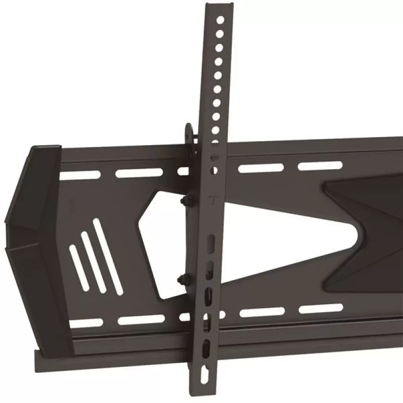 StarTech.com Madalprofiilne teleri seinakinnitus – kallutatav, 190,5 cm (75 tolli), 300 x 200 mm, 800 x 400 mm, -5 – 10°, teras, must