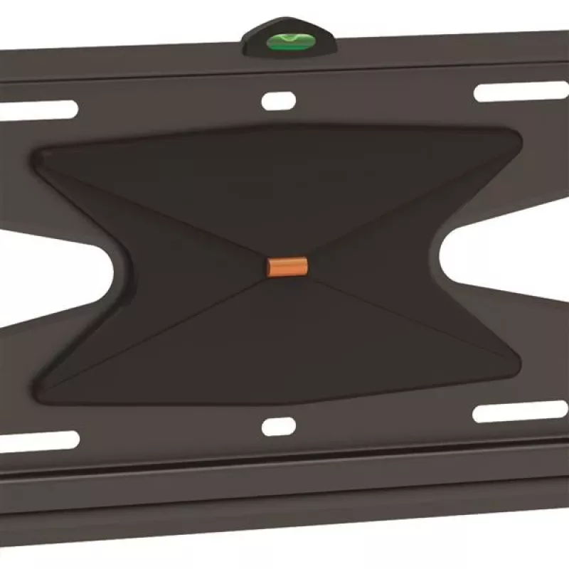 StarTech.com Madalprofiilne teleri seinakinnitus – kallutatav, 190,5 cm (75 tolli), 300 x 200 mm, 800 x 400 mm, -5 – 10°, teras, must