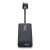 StarTech.com 4-pordiline USB-A jaotur, 5 Gbps, siinivõimsusega, väike reisi-mini-USB-jaotur, mitme pordiga USB 3.0 jagaja, kaasaskantav USB-jaotur, ülevoolukaitse (OCP)