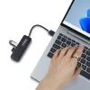 StarTech.com 4-pordiline USB-A jaotur, 5 Gbps, siinivõimsusega, väike reisi-mini-USB-jaotur, mitme pordiga USB 3.0 jagaja, kaasaskantav USB-jaotur, ülevoolukaitse (OCP)