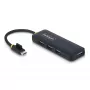 StarTech.com 4-pordiline USB-C jaotur, 5 Gbps, USB-C kuni 4x USB-A, siiniga toidetav, väike reisimini jaotur, mitme pordiga USB 3.0 jaotur, kaasaskantav jaotur, ülevoolukaitse