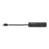 StarTech.com 4-pordiline USB-C jaotur, 5 Gbps, USB-C kuni 4x USB-A, siiniga toidetav, väike reisimini jaotur, mitme pordiga USB 3.0 jaotur, kaasaskantav jaotur, ülevoolukaitse