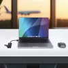 StarTech.com 4-pordiline USB-C jaotur, 5 Gbps, USB-C kuni 4x USB-A, siiniga toidetav, väike reisimini jaotur, mitme pordiga USB 3.0 jaotur, kaasaskantav jaotur, ülevoolukaitse