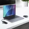StarTech.com 4-pordiline USB-C jaotur, 5 Gbps, USB-C kuni 4x USB-A, siiniga toidetav, väike reisimini jaotur, mitme pordiga USB 3.0 jaotur, kaasaskantav jaotur, ülevoolukaitse