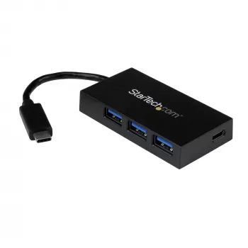 StarTech.com 4-pordiline USB-C jaotur – USB-C-lt 1x USB-C-le ja 3x USB-A-le – USB 3.0 jaotur~4-pordiline USB-C jaotur – USB-C-lt 1x USB-C-le ja 3x USB-A-le – USB 3.0 jaotur – 5 Gbit/s