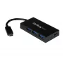 StarTech.com 4-pordiline USB-C jaotur – USB-C-lt 1x USB-C-le ja 3x USB-A-le – USB 3.0 jaotur~4-pordiline USB-C jaotur – USB-C-lt 1x USB-C-le ja 3x USB-A-le – USB 3.0 jaotur – 5 Gbit/s